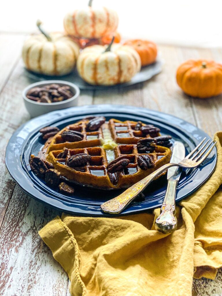 Easy Pumpkin Pecan Waffles Recipe: A Brunch Favorite - The Perks Of ...