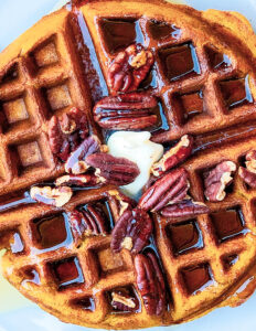 Pecan waffles