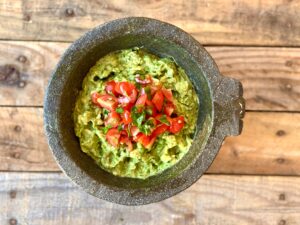 caramelized onion guacamole