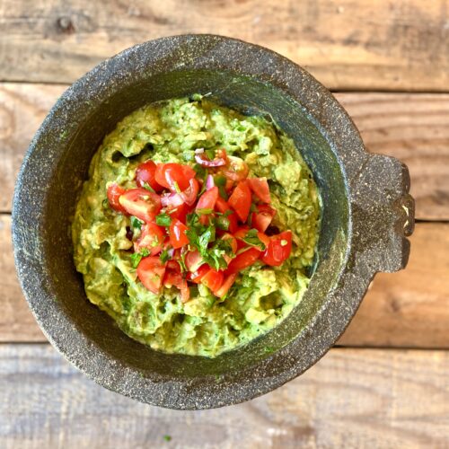 caramelized onion guacamole