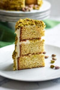 Pistachio Layer cake