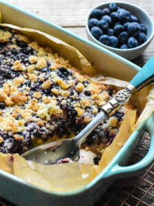 blueberry Crumb Kuchen