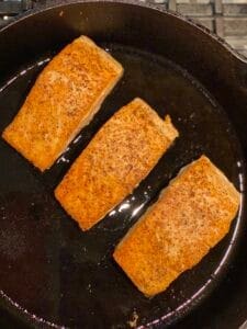 seared salmon