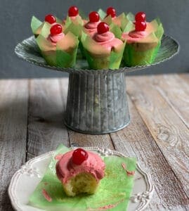 Cherry Limeade Cupcakes