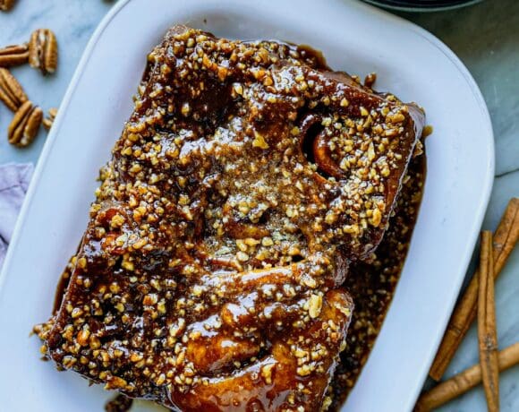 cinnamon pecan sticky buns