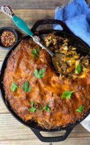 Italian sausage pasta bake