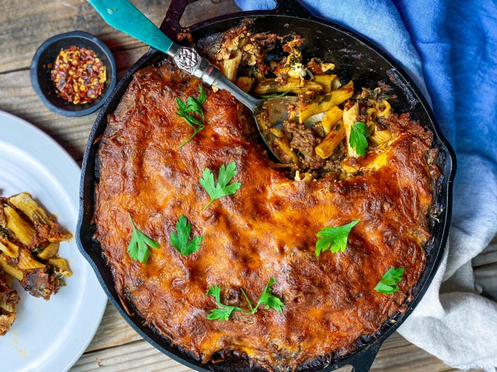 Baked Italian Sausage Pasta