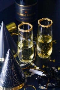 new years eve champagne cocktails