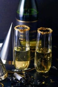 new years eve champagne cocktails
