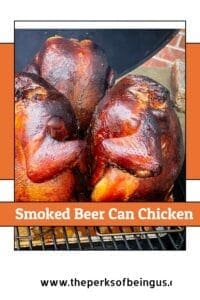 3 smoked beer can chickens