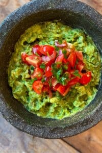 caramelized onion guacamole