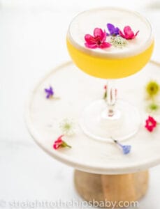 Lemon Flora Gin Sour