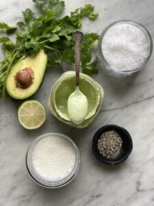 Avocado Cilantro Yogurt Sauce