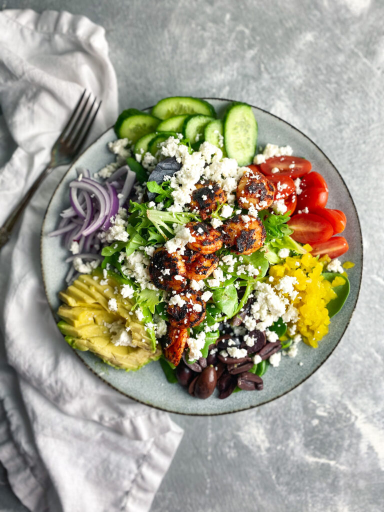 Best Greek Shrimp Salad • Unicorns in the Kitchen
