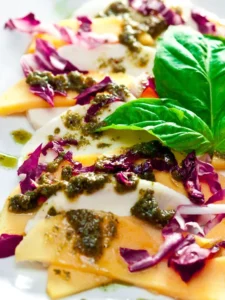 mango caprese salad