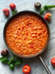 Fresh Creamy Tomato Risotto (with garden grown beefsteak tomatoes) —  Smartblend