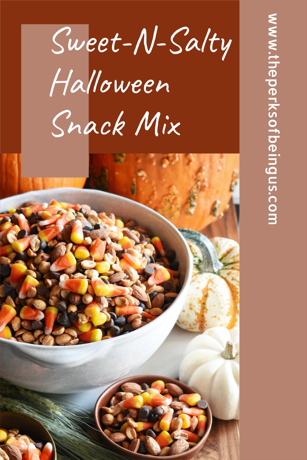 Halloween Sweet & Salty Snack Mix - The Perks of Being Us