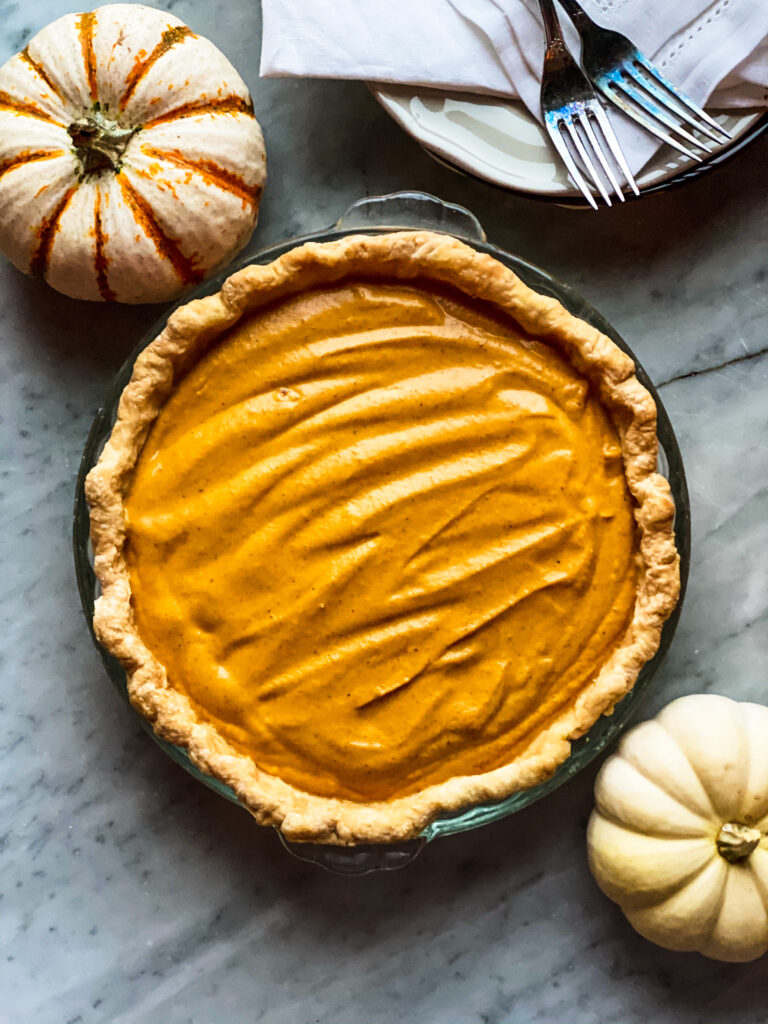 Pumpkin Chiffon Pie - The Perks of Being Us