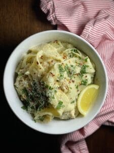 Crab meat pasta Cooking & Cocktails