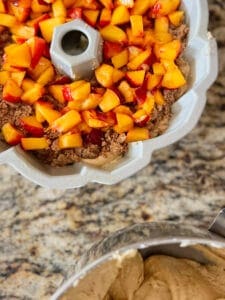 peaches going on struesel