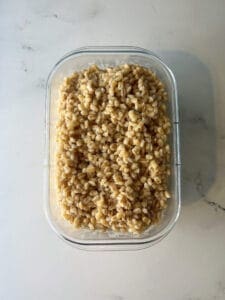 cooked barley