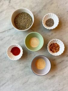 Ingredients for bourbon bbq sauce