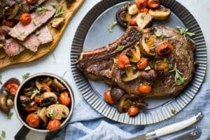 how long can raw steak stay in the fridge: bone in ribeye steak on a plate