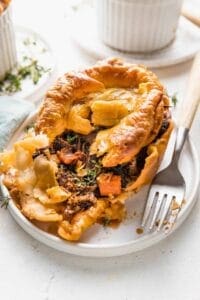 Steak and Ale Pot Pie from GrandBaby Cakes