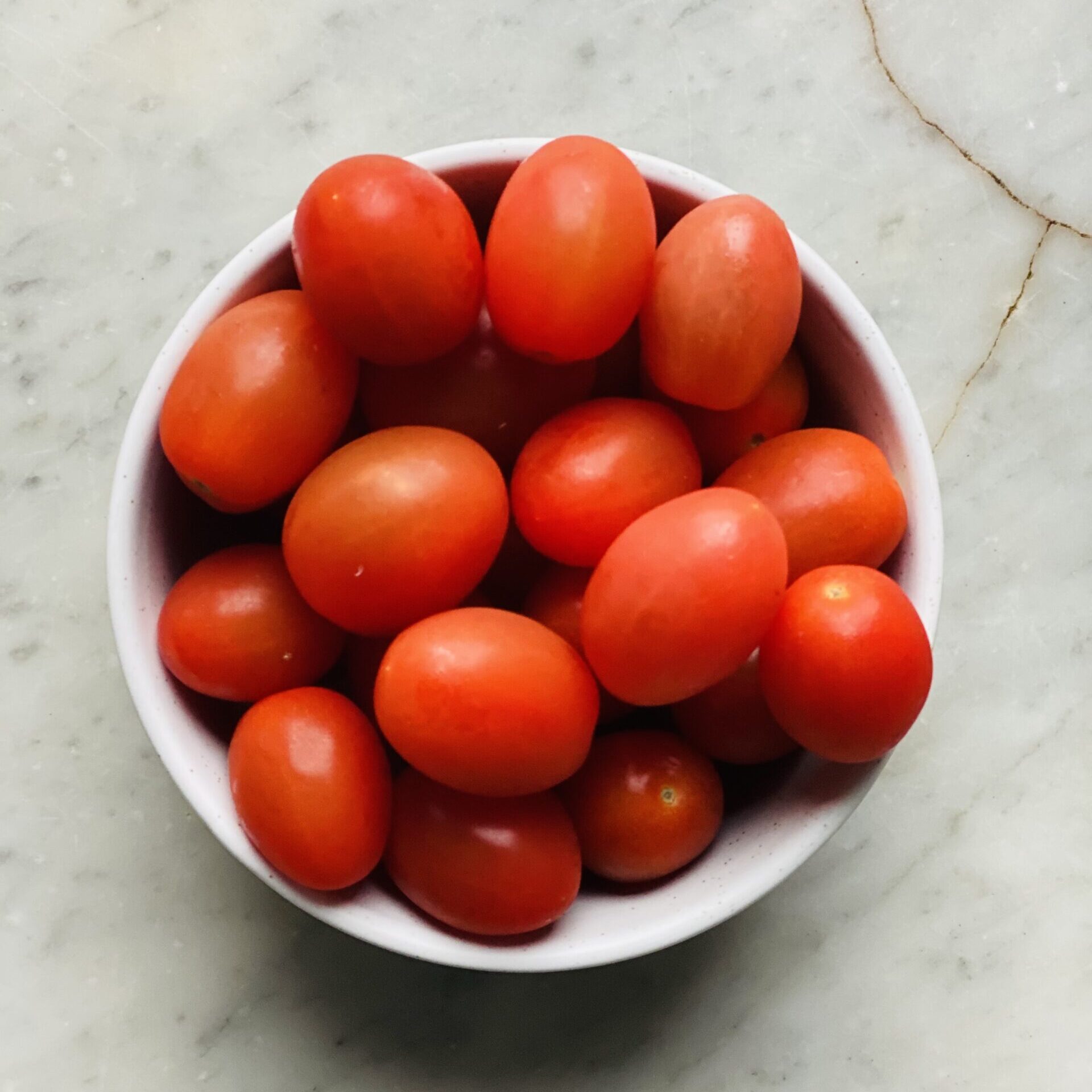 Bowl of cherry tomatoes
