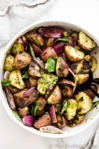 grilled potato salad