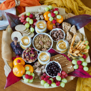 charcuterie holiday board