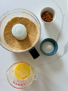 ingredients for graham cracker crust