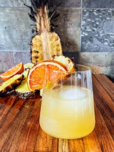 smoked pineapple margarita