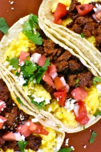 ground sausage chorizo berakfast tacos