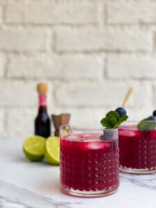 blueberry gin cocktail