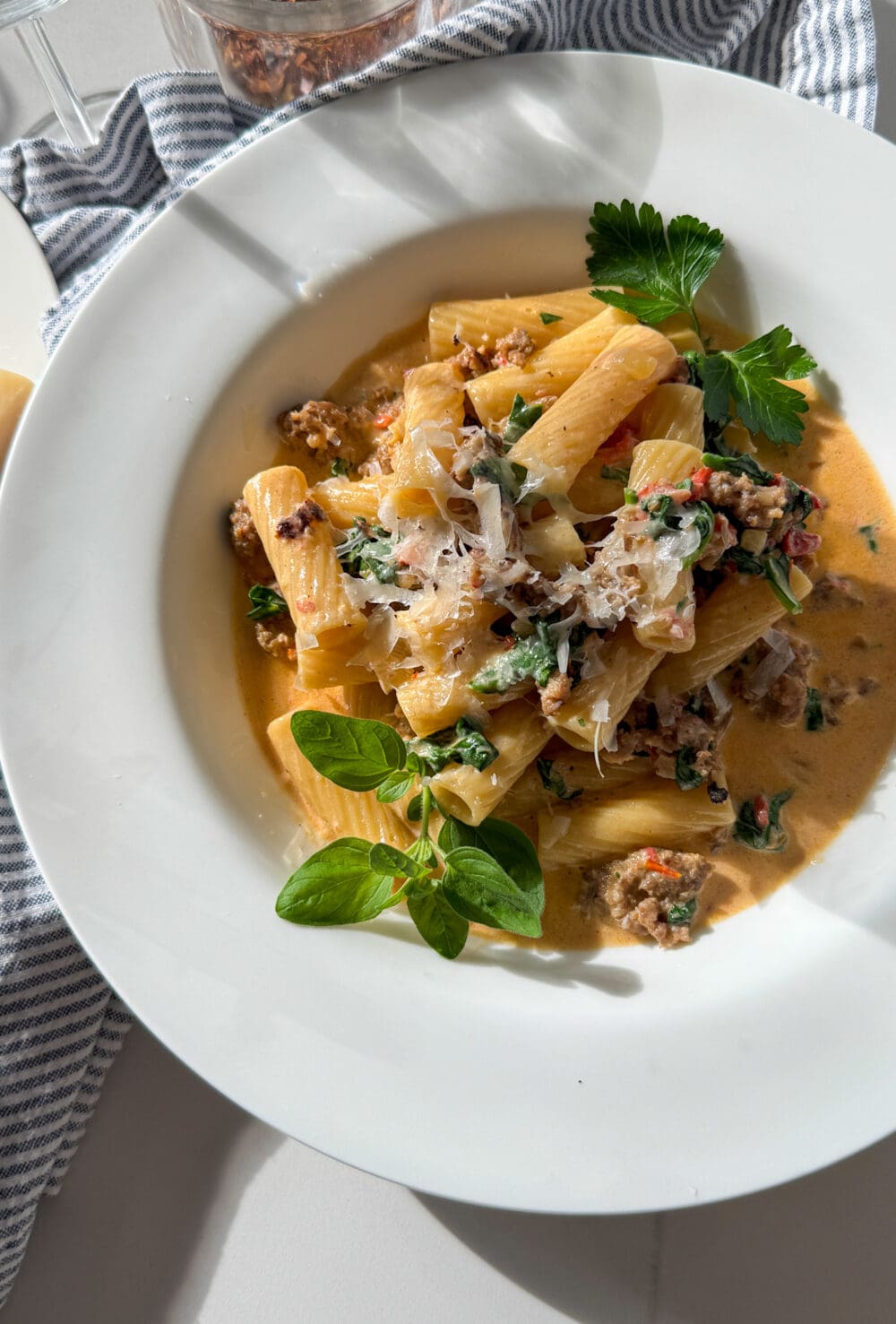 Spicy Chicken Rigatoni