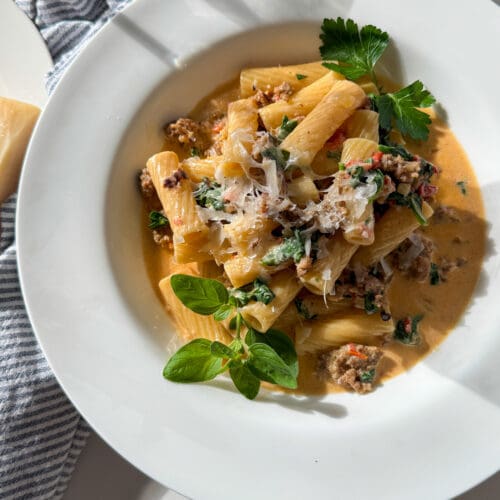 Spicy Chicken Rigatoni