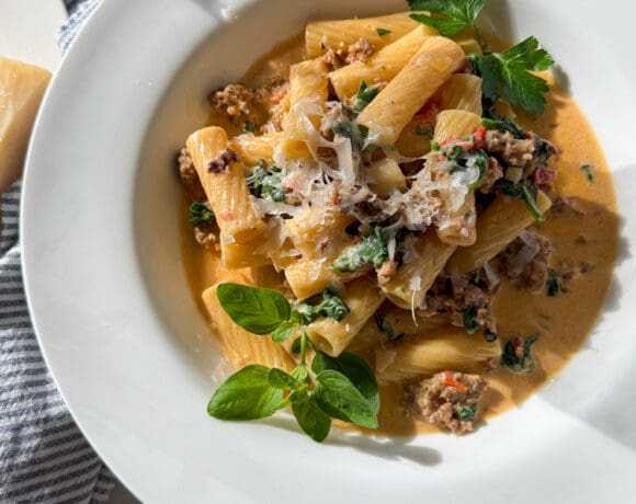 Spicy Chicken Rigatoni
